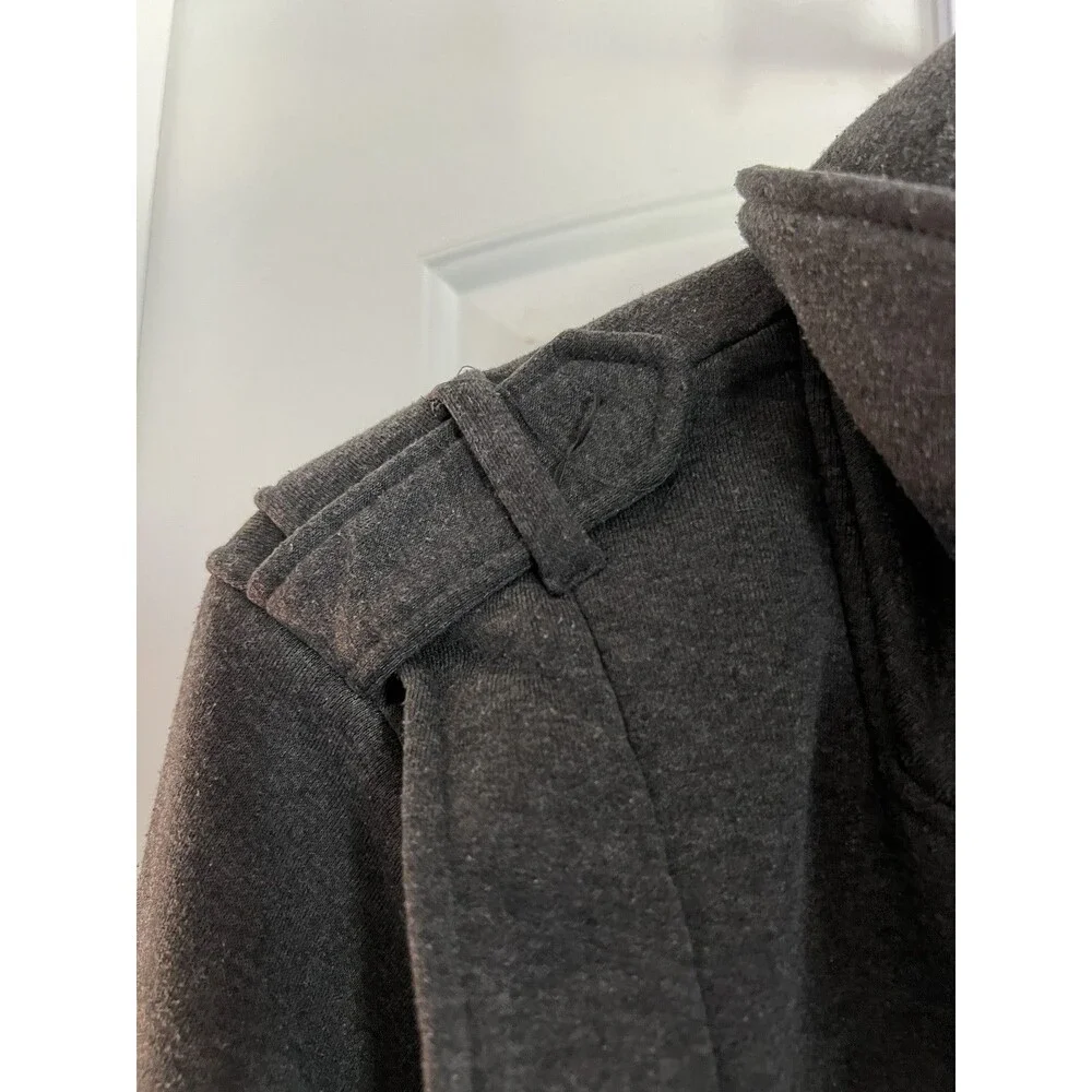 Sabrina Lauren New York Women's Gray Belted Coat